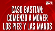 Caso Bastián: comenzó a mover los pies y las manos