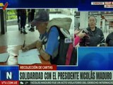 Trabajadores del Metro de Caracas recolectan cartas para solicitar la liberación del Pdte. Maduro