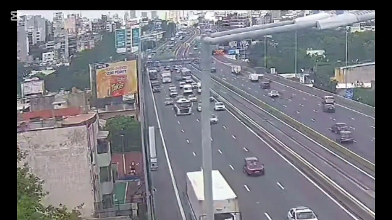 Choque en Avenida 25 de mayo