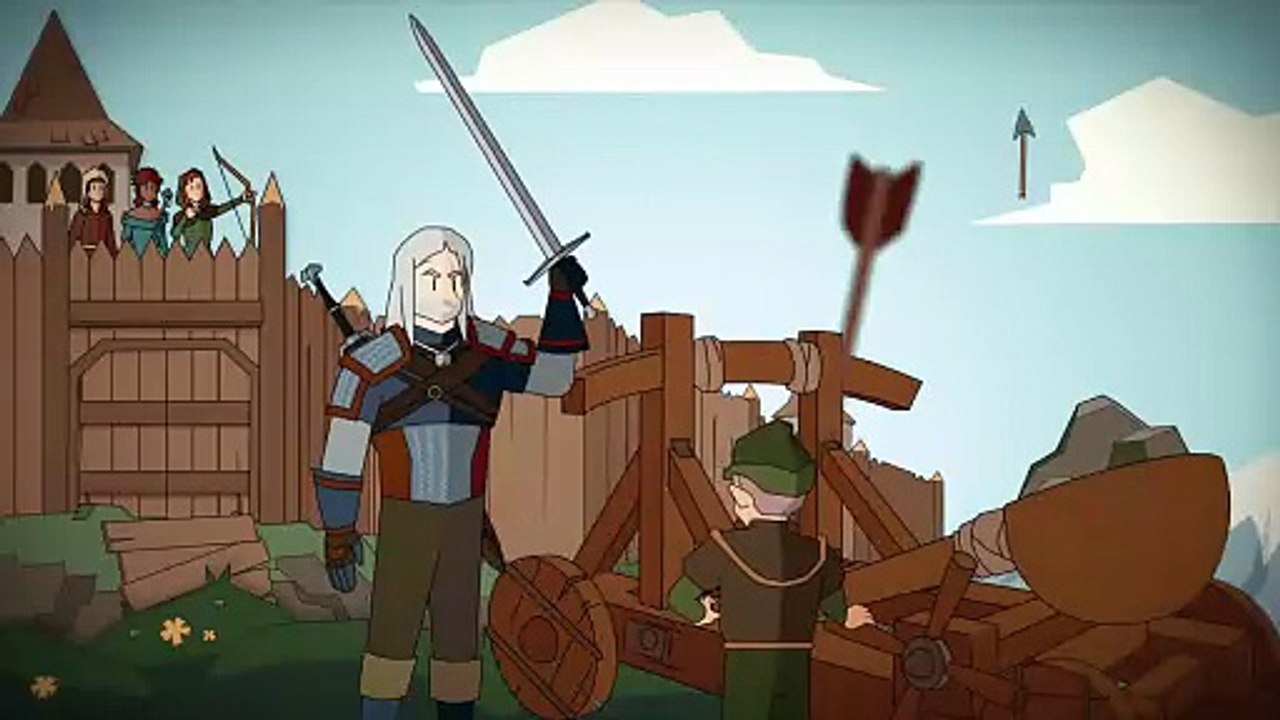 In Reigns: The Witcher auf Steam müsst ihr als Geralt von Riva swipen, um zu gewinnen