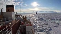 Cruise ship is freed by US Cutter after getting stuck in Antarctic ice