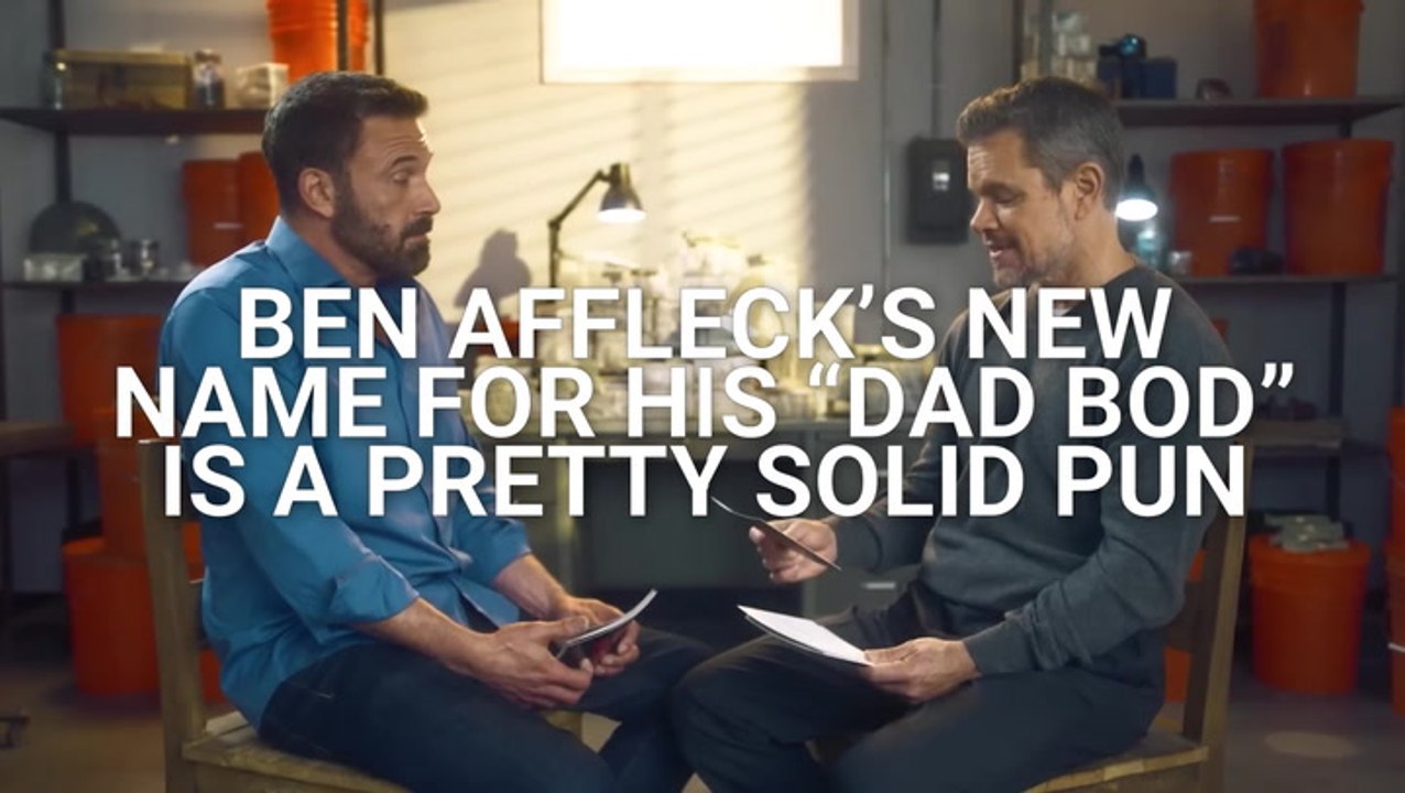 Ben Affleck Made An A+ Crack When Asked Why He And Matt Damon Kept Their ‘Dad Bods’ For 'The Rip'