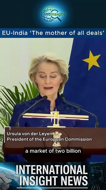 EU + India = 2 BILLION people market