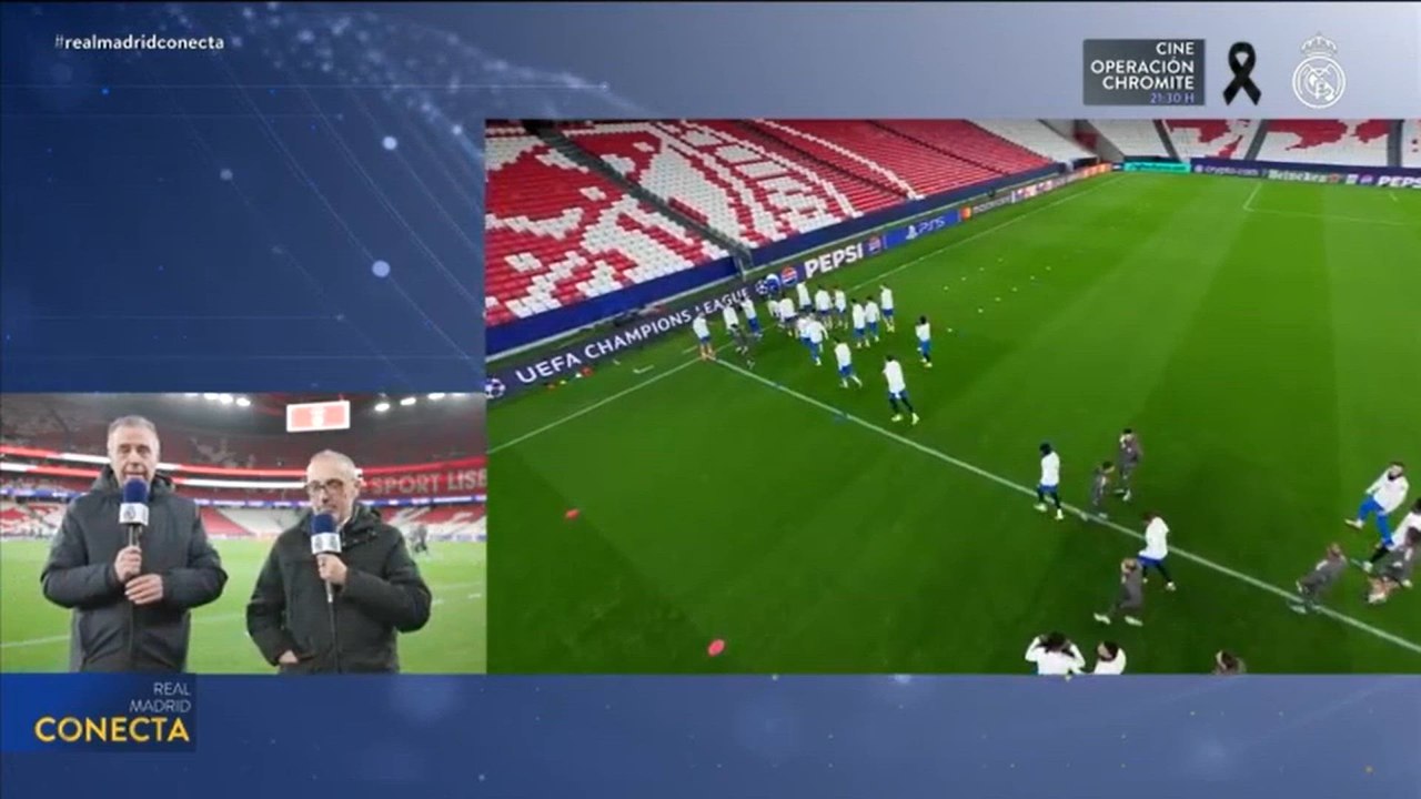 ENTRENAMIENTO COMPLETO del REAL MADRID antes de enfrentarse al BENFICA de MOURINHO en CHAMPIONS