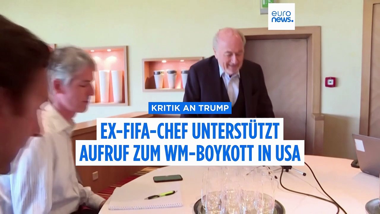 Ex-FIFA-Chef Sepp Blatter unterstützt Aufruf zum WM-Boykott in den USA