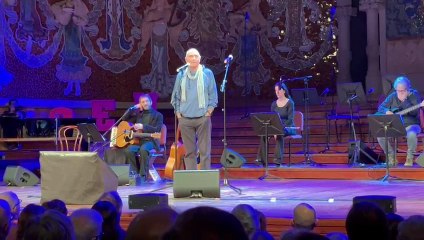 Lluís Llach al concert commemoratiu del 50è aniversari del  ‘Gener de 1976’
