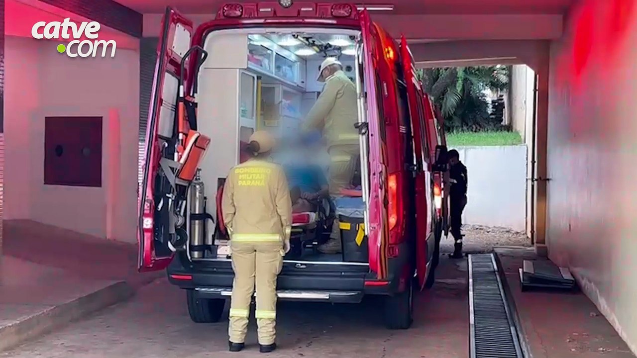 Homem de 68 anos fica ferido após cair de rede...