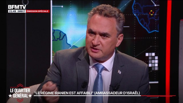 “Il est clair que le régime iranien est la cause pour tout ce qu'il se passe de mal aujourd'hui au Moyen-Orient , estime Joshua Zarka ambassadeur d'Israël en France
