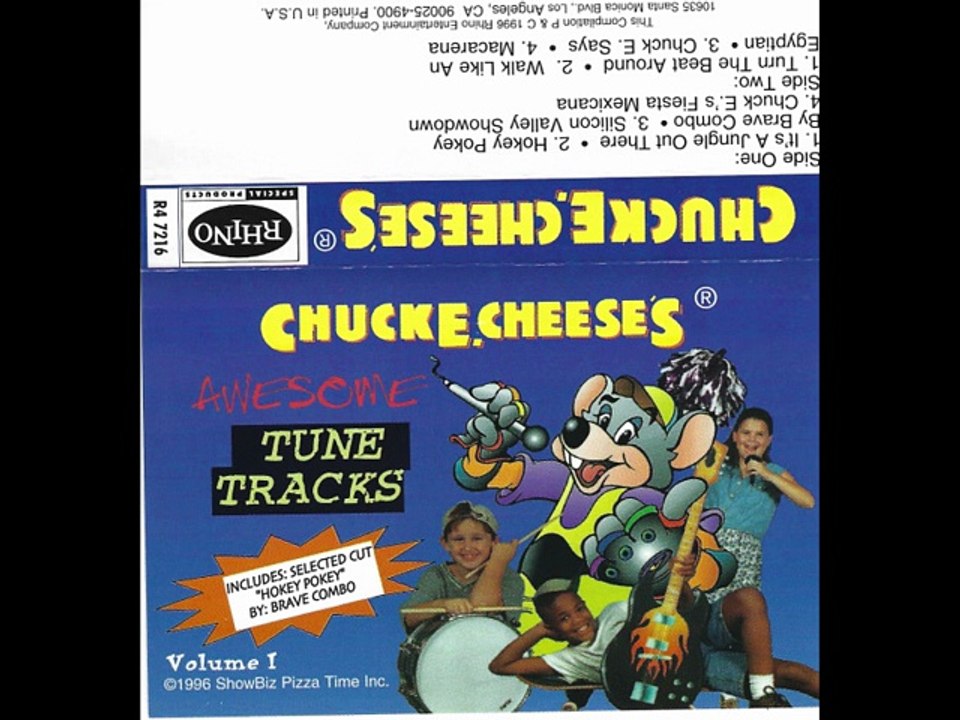 Chuck E. Cheese - Chuck E. Cheese's Awesome Tune Tracks (Fixed Audio) [Full Album] [1996]