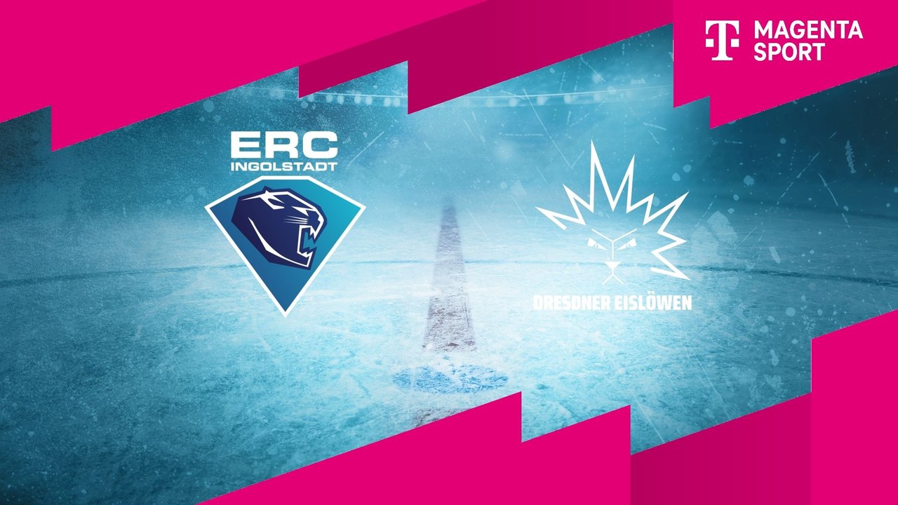 Highlights von ERC Ingolstadt - Dresdner Eislöwen