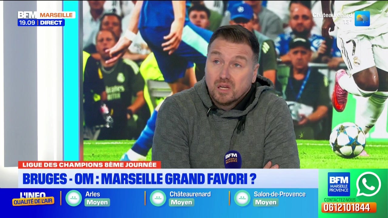 Virage Marseille du mardi 27 janvier - Bruges - OM : Marseille grand favori ?
