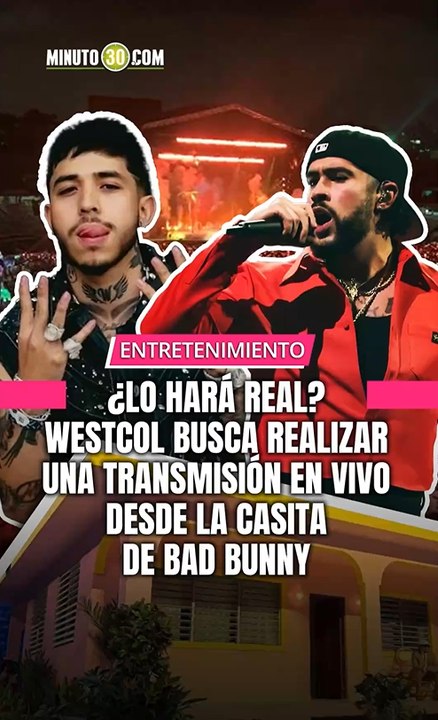 El streamer paisa confirmó que se están haciendo todas las gestiones para realizar un en vivo desde la famosa "casita" de Bad Bunny en su paso por Medellín.