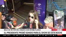 Las declaraciones a la prensa de Fátima Flórez