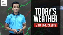 Today's Weather, 5 A.M. | Jan. 28, 2026