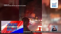 BREAKING NEWS – Sunog sa isang establisimiyento sa Brgy. Pasong Putik, nasa 5th alarm na | Unang Balita