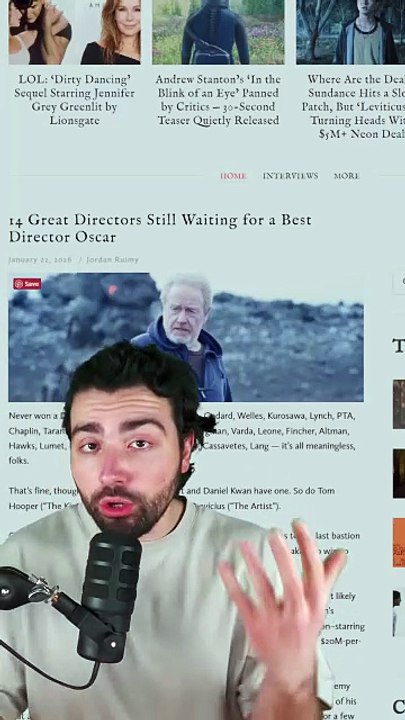 Oscar : 14 réalisateurs de génie qui n'ont jamais eu la statuette du meilleur réalisateur (Tarantino, Ridley Scott, Fincher...)