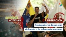 Trabajadores de Venezuela exigen liberación de Pdte. Maduro y primera dama