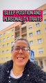 SLEEP POSITION AND PERSONALITY TRAITS