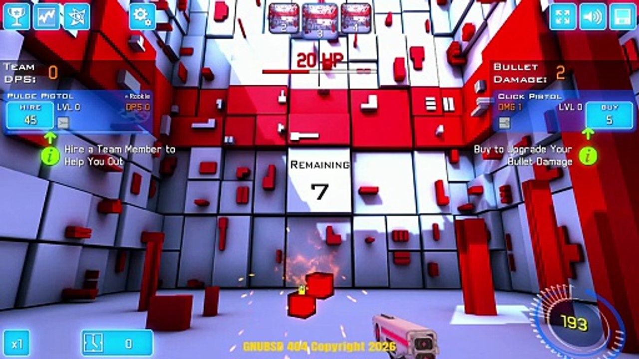 GNUBSD 404 Long N36 Time Clickers a game for stressed people  (Steam/Proton/Linux)