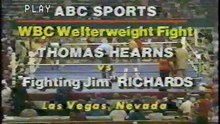 Thomas Hearns vs Jim Richards - ABC 2-3-80