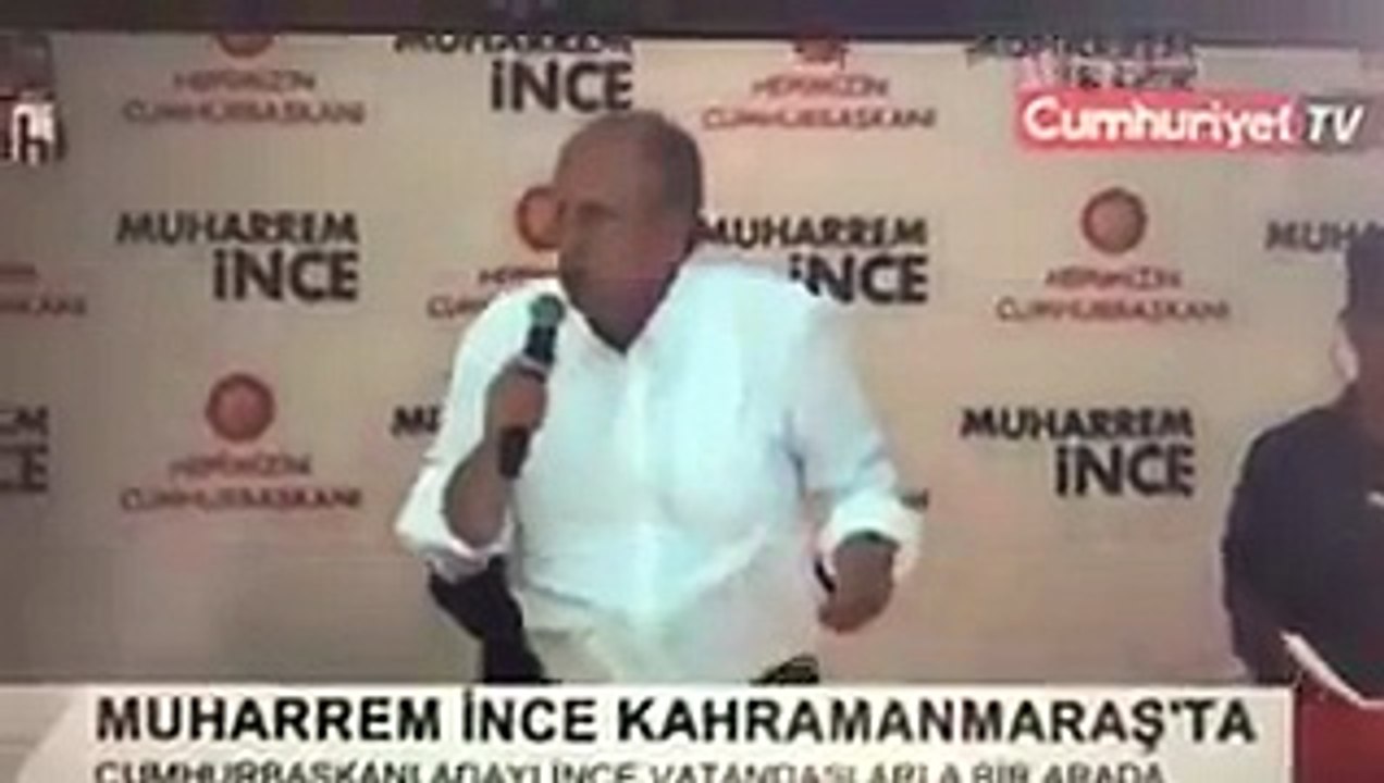 Muharrem İnce, Her gün 15 yaşından ber Allaha şükür Cuma namazı kılıyormuş