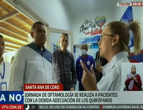 Falcón | Jornada oftalmológica realizó más de 30 intervenciones quirúrgicas