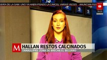 Familias buscadoras localizan restos de cadáveres calcinados en rancho abandonado en Tamaulipas
