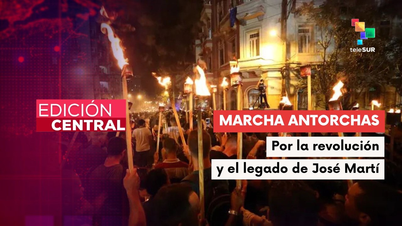 Cuba marcha en conmemoración de los 173 años del héroe José Martí
