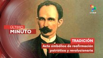 Presidente de Cuba lideró Marcha de las Antorchas en tributo a José Martí