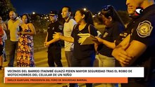 Vecinos del barrio Itaembé Guazú piden mayor seguridad tras el robo de motochorros