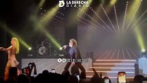 Milei cantó junto a Fátima Flórez