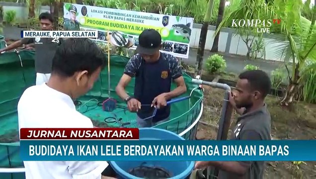 Dukung Ketahanan Pangan, Warga Binaan Bapas Panen Budi Daya Ikan Lele | JURNAL NUSANTARA