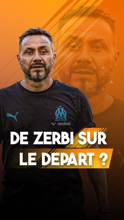 Ces 3 coachs pourraient remplacer De Zerbi à l'OM Ⓜ️