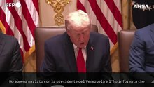 Trump: "Riapriremo lo spazio aereo sul Venezuela"
