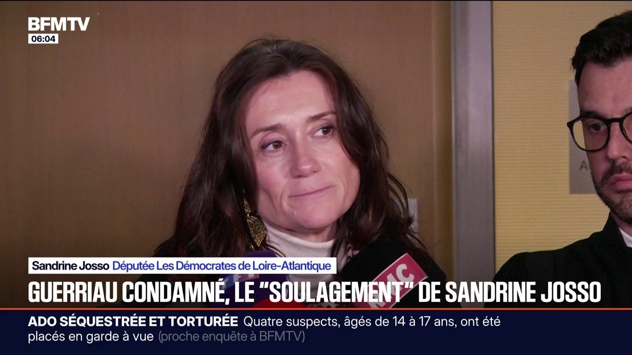 Soumission chimique: l'ex-sénateur, Joël Guerriau, condamné à quatre ans de prison dont 18 mois fermes pour avoir drogué la députée Sandrine Josso