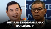 Saifuddin beritahu Rafizi maklumat siasatan kes anak diserang tak boleh didedah