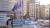Volodymyr Zelenskyy sets 2027 as target for Ukraine's EU accession date