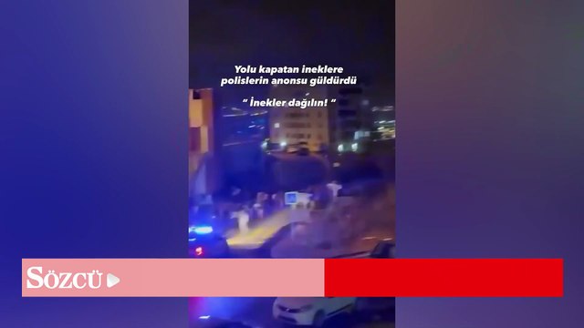 Polislerin anonsu sosyal medyanın diline düştü