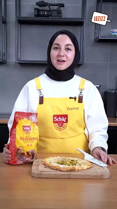Glutensiz elmalı galette