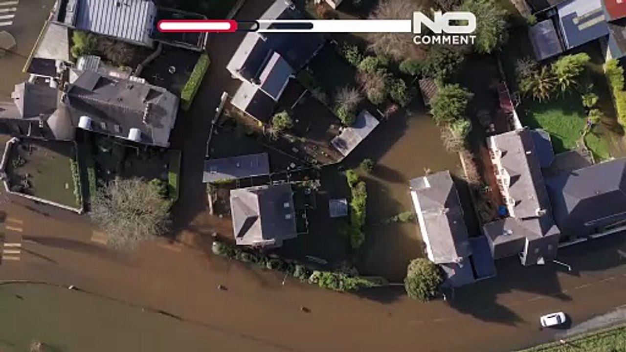 Schwere Regenfälle setzen die Bretagne unter Wasser, Hochwasserwarnung gilt weiter