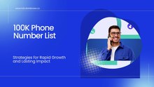 100K Phone Number List 2026 | Updated Phone Number List by B2C Database