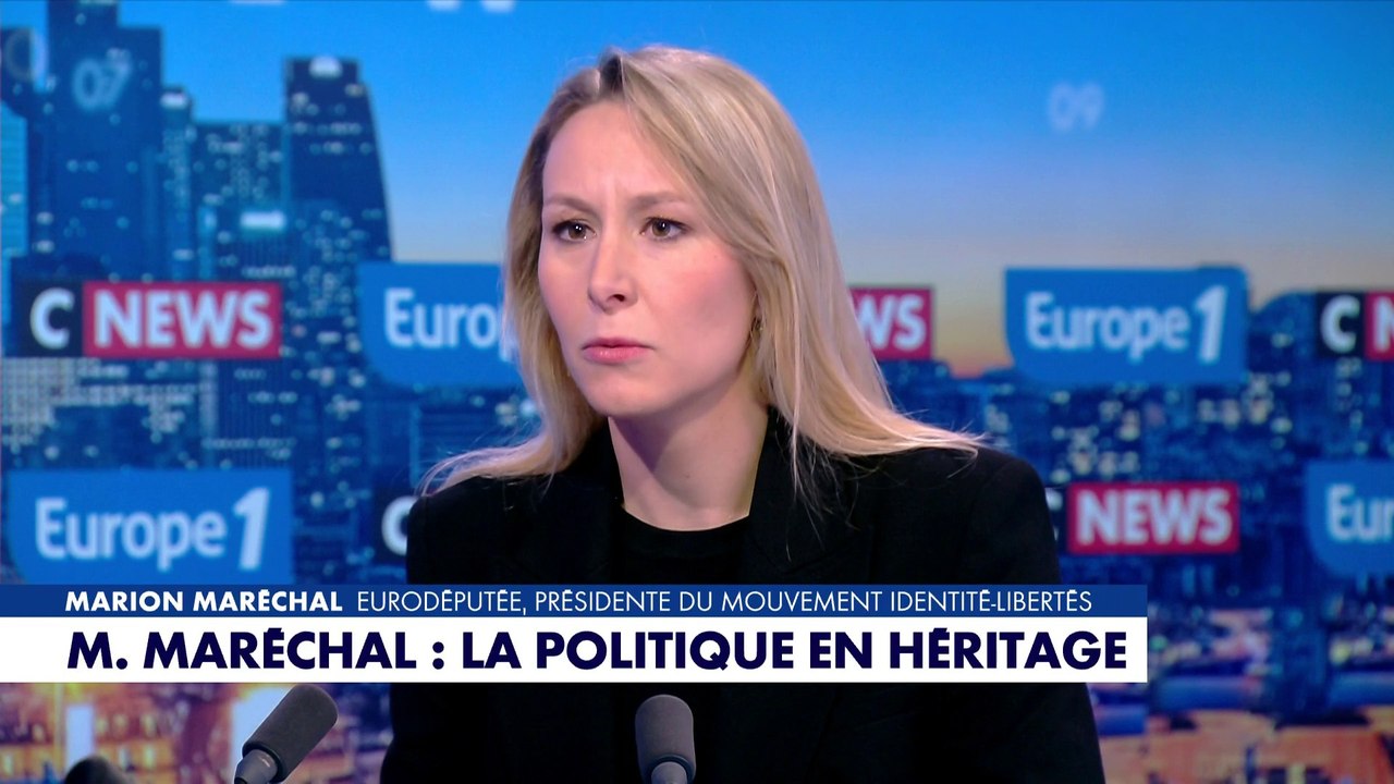 Marion Maréchal : «Jean-Marie Le Pen a été un précurseur»