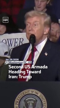 Second US Armada Heading Toward Iran: Trump