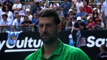 Novak Djokovic, qualifié pour les demies de l'Open d'Australie : Lorenzo Musetti était bien meilleur, j'étais sur le chemin du retour à la maison
