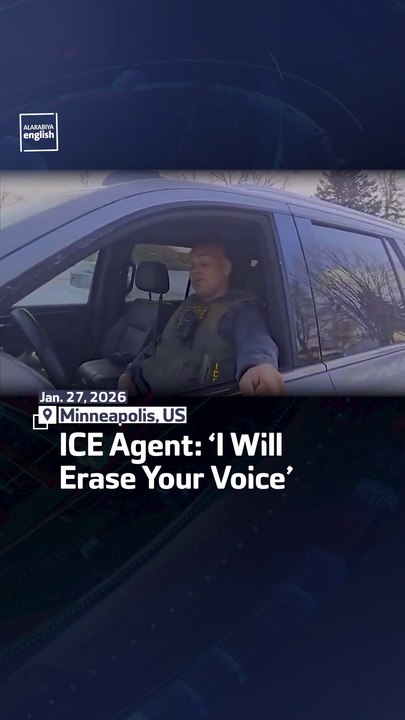 ICE Agent: ‘I Will Erase Your Voice’