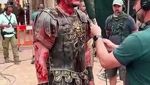 Gladiator 2 Movie Shooting Behind Iconic Secenec #Very #Moment