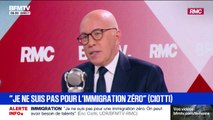 Immigration: pour Éric Ciotti (UDR), Gérald Darmanin, 