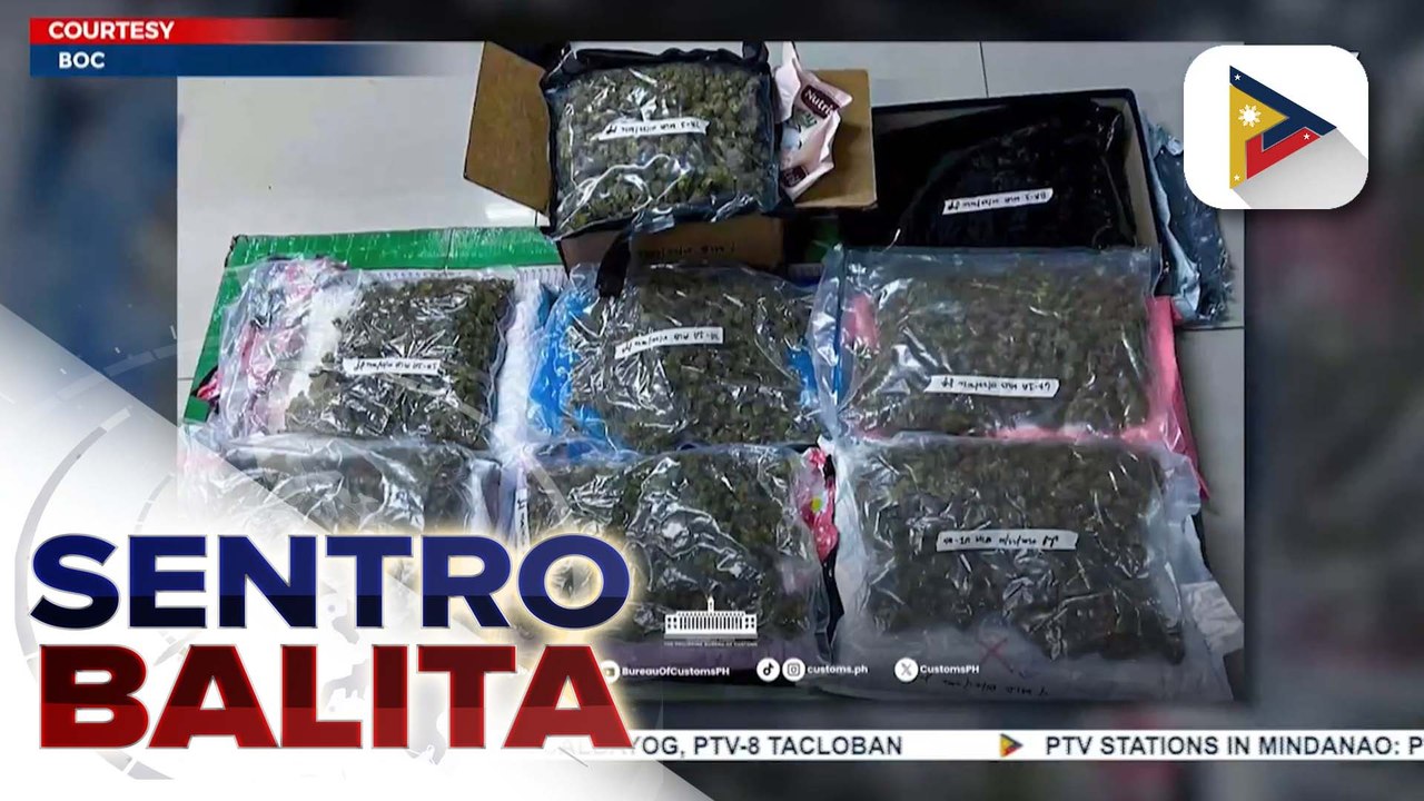 Higit P3.7M na halaga ng mga kush na tinangkang ipuslit ng bansa, naharang ayon sa BOC