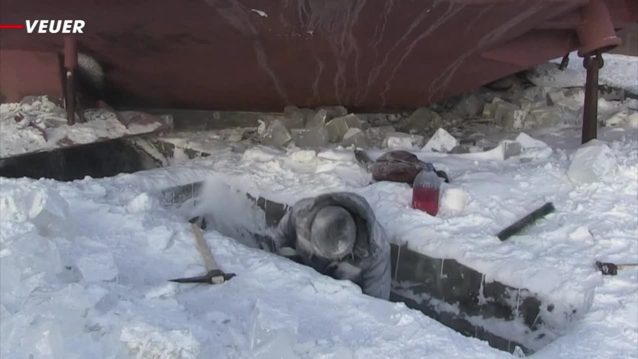 This Line of Work Means Spending Your Days in Subzero Conditions