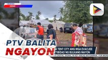 DSWD at LGU, inilipat na sa tent city ang mga evacuee dahil sa patuloy na aktibidad ng Bulkang #Mayon
